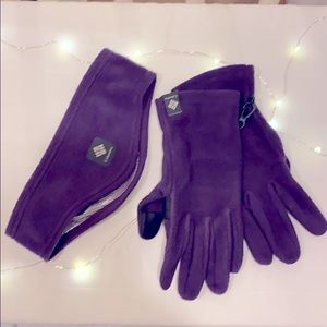 Gloves and headband